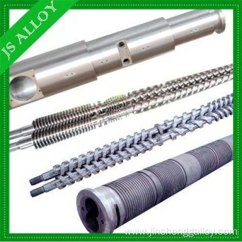 Extruder Parallel twin barrel screw for extrusion line